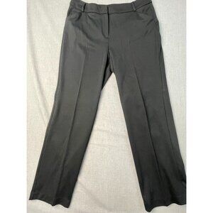 Dana Buchman Women's Black 12 Zip Short Casual Formal Trousers Dress Pants Used
